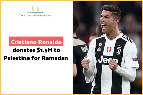 does ronaldo donate money